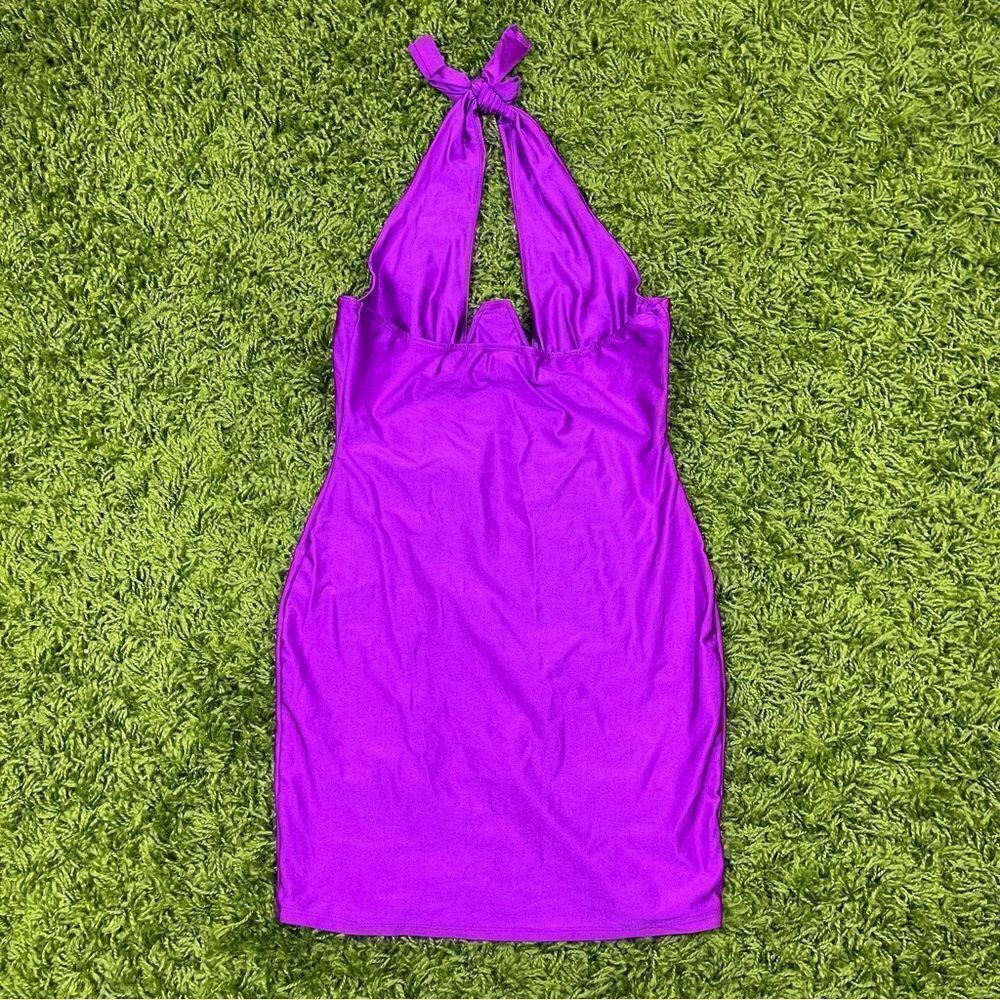 SPANDEX BODYCON DRESS - Picture 6 of 9